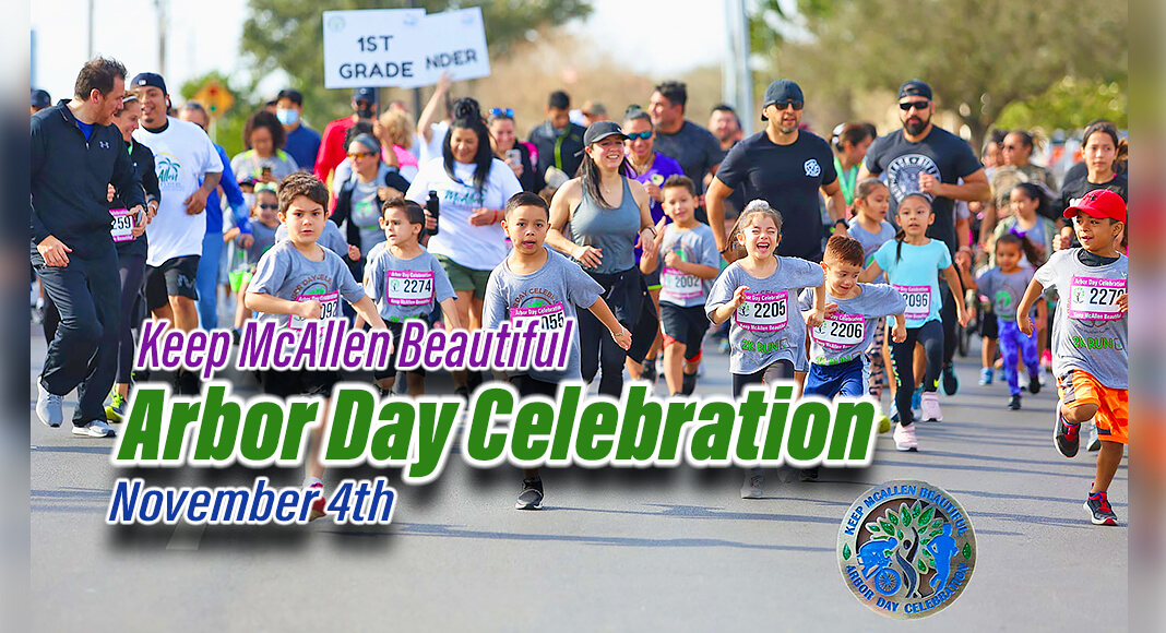 Keep McAllen Beautiful (KMB) is hosting its twelfth annual Arbor Day Celebration with a new date; Saturday, November 4, 2023 and a new location - Westside Park (1000 S. Ware Rd). This fundraiser will benefit Keep McAllen Beautiful, a 501(c)3 non-profit organization, and will help increase awareness of the importance of planting and caring for trees in McAllen. Courtesy Image