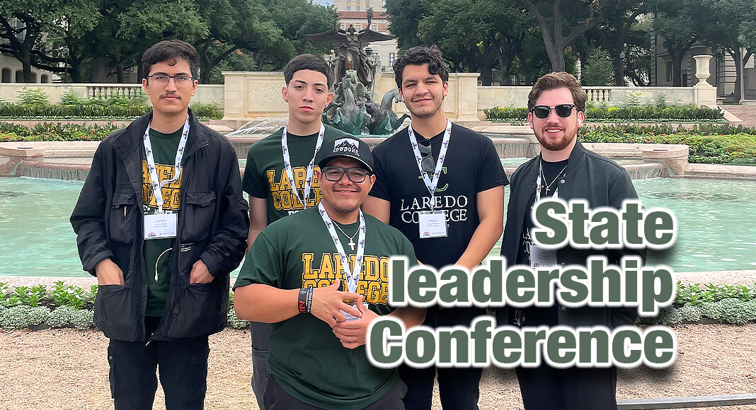 The group of students included James Rojas, Diego Robles, Miguel Cabrera, Orlando Benavides and Robert Alcorta. Both Alcorta and Cabrera said that the summit was a great experience that allowed them to dive deep into their own challenges and vulnerabilities without judgment. Image courtesy of Laredo College