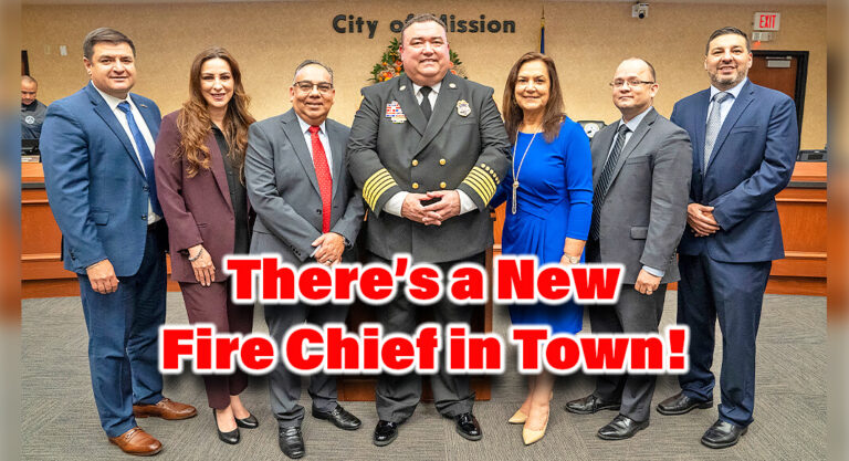 City of Mission Official Swearing-In Ceremony for Fire Chief Adrian Garcia 