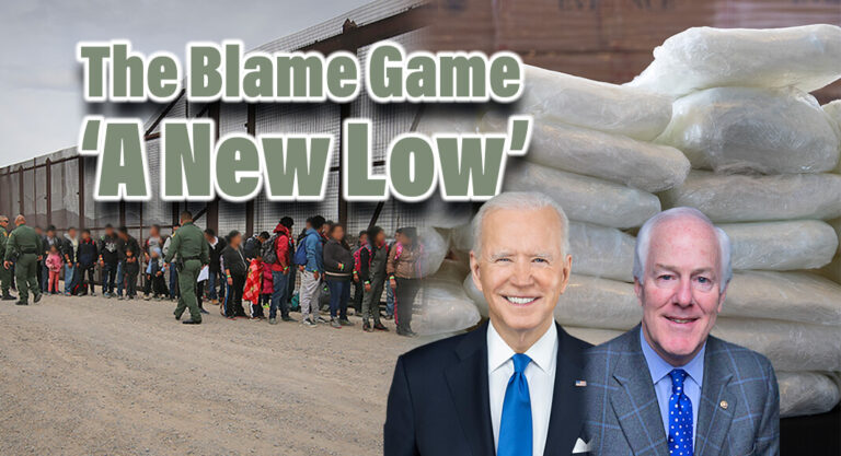 Cornyn Slams Biden Admin’s Border Blame Game