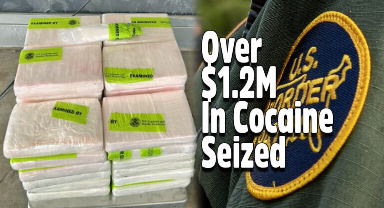 CBP Seizes Over $1.2M In Cocaine at Pharr International Bridge