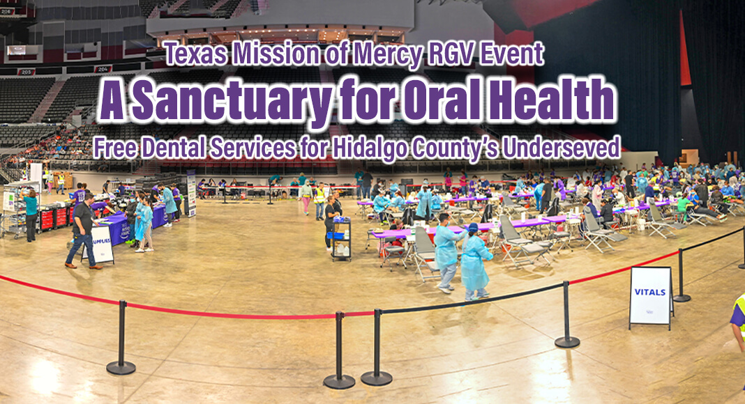 The Bert Ogden Arena in Edinburg, Texas, is transformed into a sanctuary for oral health, providing free dental services to the underserved population of Hidalgo County during the Texas Mission of Mercy RGV event. Led by Dr. Carlos Cruz and supported by many community leaders, volunteers, and dental professionals, the arena symbolizes the power of community collaboration for public welfare. Photos by Roberto Hugo González