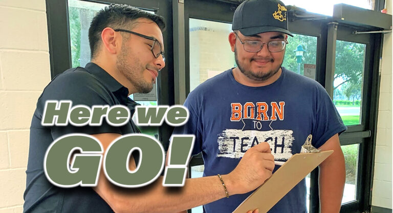 New Students Ready for College Experience 
