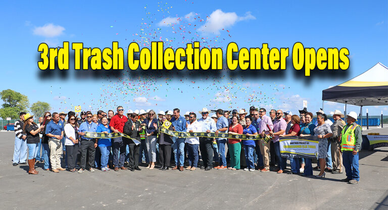 Precinct 4 Opens Third Trash Collection Center