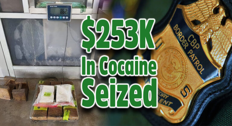 Pharr CBP Officers Seize $253K In Cocaine 