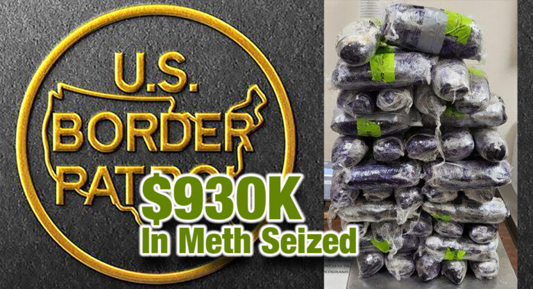 CBP Officers Seize $930K In Meth at Hidalgo International Bridge 