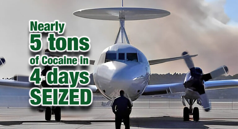 Air and Marine Operations & Partners Seize Nearly 5 Tons of Cocaine In 4 Days