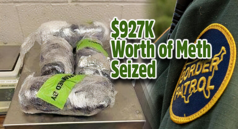 CBP Officers Seize $927K Worth of Meth at Gateway International Bridge