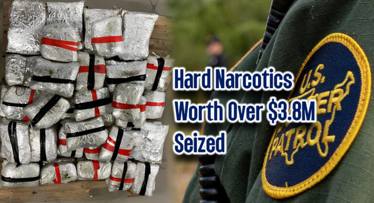 Eagle Pass CBP Officers Seize Hard Narcotics Worth Over $3.8M