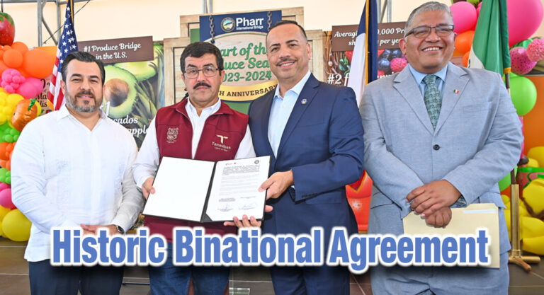 Pharr, Texas, Celebrates Historic Binational Agreement During the 10th Anniversary of the Produce Season 