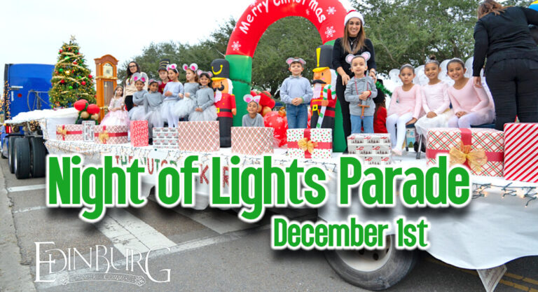 Edinburg Holiday Parade Road Closures and Traffic Changes, Dec. 1st 