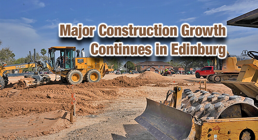 Edinburg has recorded a staggering $27.6 million in construction activity, marking a significant increase compared to $20.4 million during the same period last year. Image courtesy of the City of Edinburg