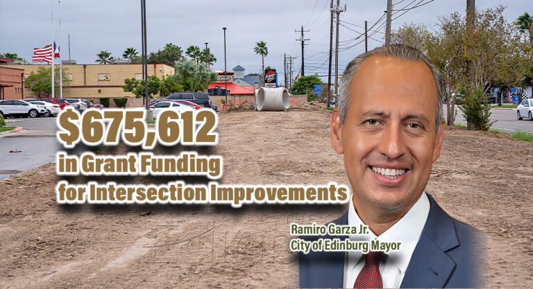 Edinburg Receives $675,612 in Grant Funding for Intersection Improvements