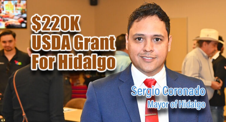 Sergio Coronado, Mayor of Hidalgo. Photo by Roberto Hugo Gonzalez