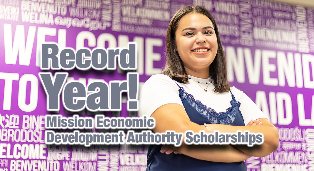 South Texas College Education major, Betzy Garza (above) was among a record number of recipients for Mission Economic Development Authority’s (MEDA) annual scholarship dedicated to permanent residents in the city, which seeks to increase students’ chances of greater success in higher education. STC Image