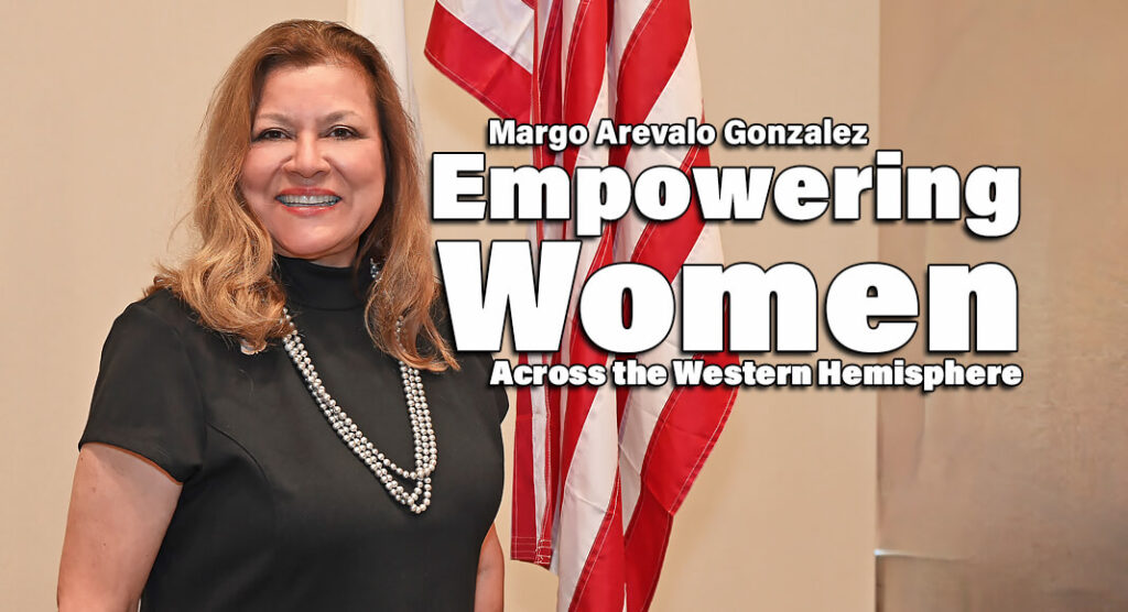 Empowering Women Across the Western Hemisphere: An Exclusive Look into the Pan-American Round Table of Texas with State Director, Margo Arevalo Gonzalez - A Visionary Leader and Renowned Jewelry Designer. Photo by Roberto Hugo González