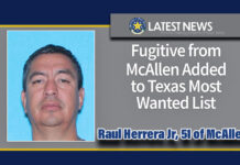 Fugitive from McAllen Added to Texas Most Wanted List