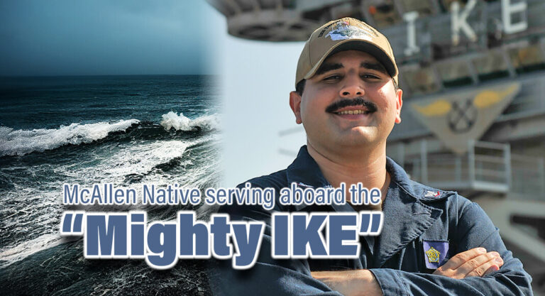 McAllen Native Serves Aboard U.S. Navy Floating Airport 