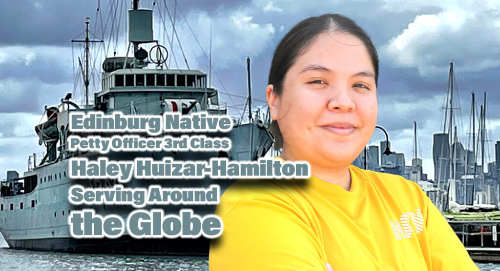 Edinburg Native Supports U.S. Navy Aviation Squadron on Missions Around