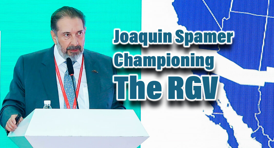 Joaquin Spamer at the 17th Annual China (Shenzhen) International Logistics & Supply Chain Fair, championing the Rio Grande Valley as America's flourishing economic frontier, poised to redefine global trade dynamics. Courtesy photo