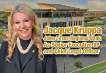 Jacque Kruppa Joins Texas Regional Bank as Senior Executive Vice President and Chief Legal Officer