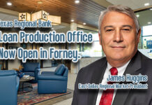 Texas Regional Bank Opens Loan Production Office in Forney
