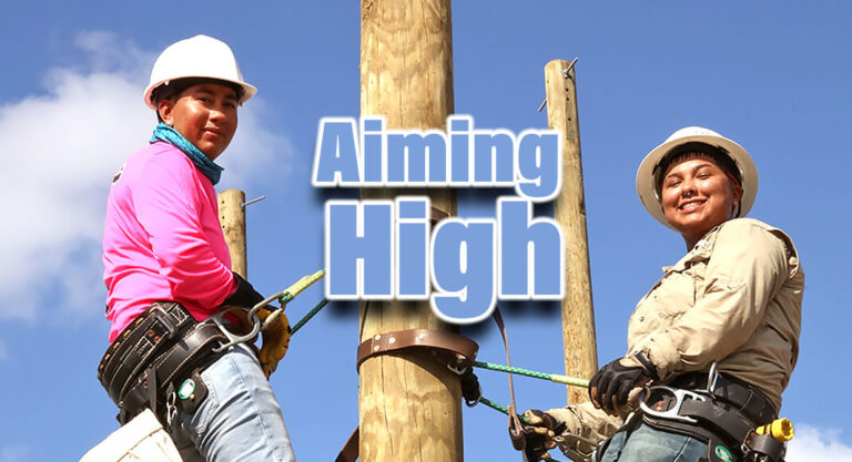 Female Students Aim for New Heights in TSTC’s Electrical Lineworker Program