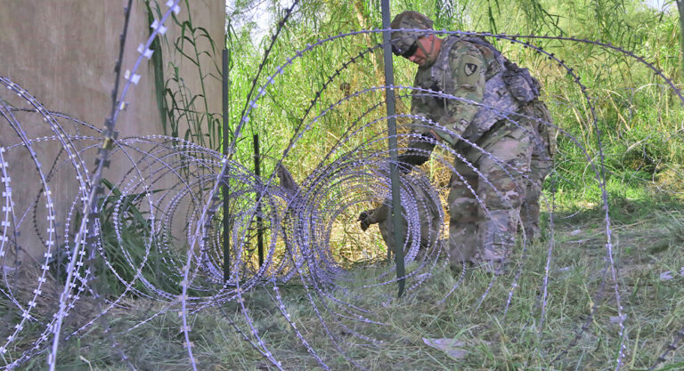Texas Sues To Stop Border Patrol Agents From Cutting State’s Razor Wire At The Border