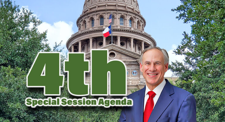 Fourth Special Session Agenda Announced