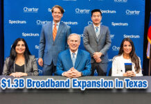 Gov. Celebrates Charter Communications’ $1.3 Billion Broadband Expansion in Texas