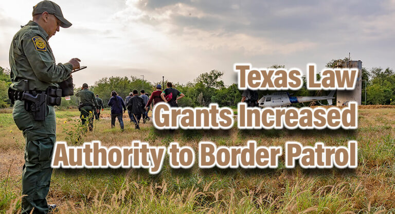 AG Pax­ton Noti­fies Sec­re­tary May­orkas of Texas Law Grant­i­ng Increased Author­i­ty to Bor­der Patrol