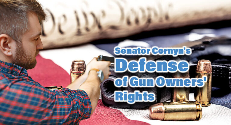 Senator John Cornyn’s Defense of Gun Owners’ Rights and the Bipartisan Safer Communities Act