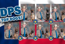 DPS Graduates Seven K-9 Teams