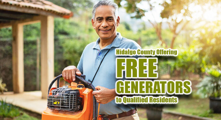 Hidalgo County Offers Free Generators to Qualified Residents as Winter Approaches