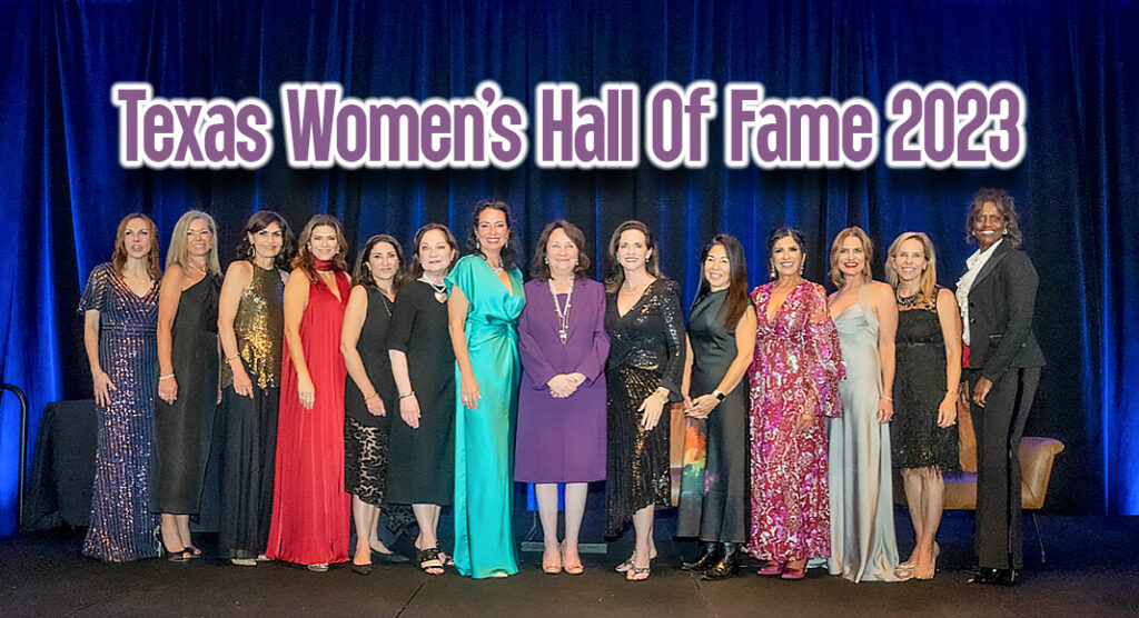 First Lady Cecilia Abbott delivered the keynote address celebrating the contributions and leadership of Texas women in the fields of athletics, public and community service, civic leadership, business, science, and education at the Texas Women's Hall of Fame 2023 Induction Ceremony in Austin. Hosted by the First Lady, the Office of the Governor, and the Governor’s Commission for Women, the ceremony was attended by this year’s honorees, their families, state and local officials, and invited guests from communities across Texas. Photo: Office of the Governor