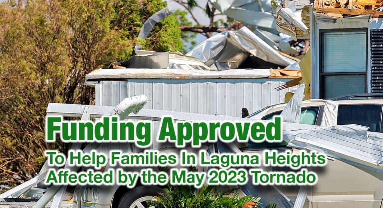 Funding Approved to Help Laguna Heights Families Affected by May 2023 Tornado
