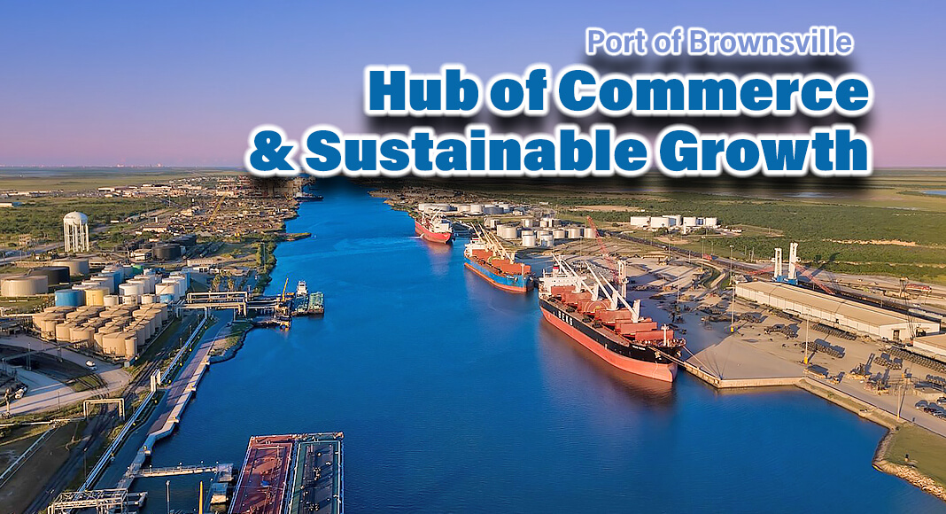 In the 2021 annual report by the U.S. Army Corps of Engineers, the Port of Brownsville ranks 55th out of 150 maritime ports nationwide for the movement of waterborne cargo. Image courtesy of the Port of Brownsville
