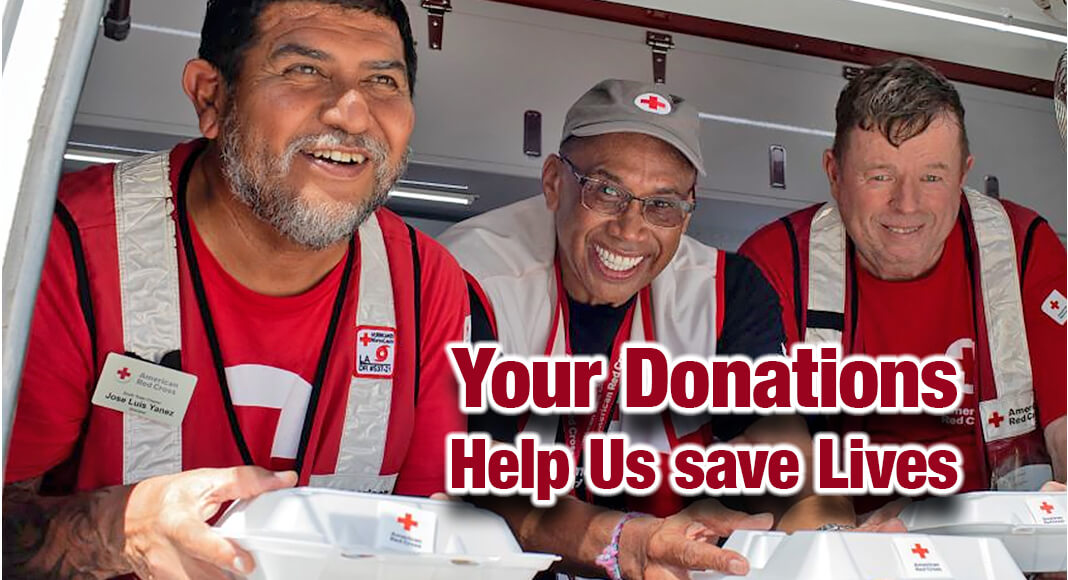 Help us Pack the Emergency Response Vehicles By Donating To The Red