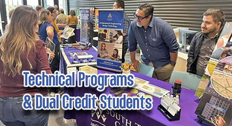 Technical Programs Growing Interest with Dual Credit Students