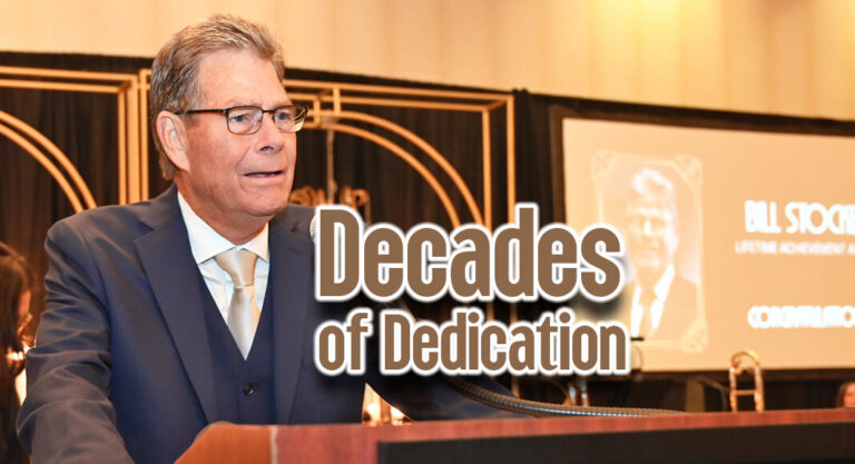 Bill Stocker’s Lifetime Achievement Award at the 68th McAllen Chamber of Commerce Banquet