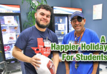 Holiday Meals for Students Greatly Appreciated