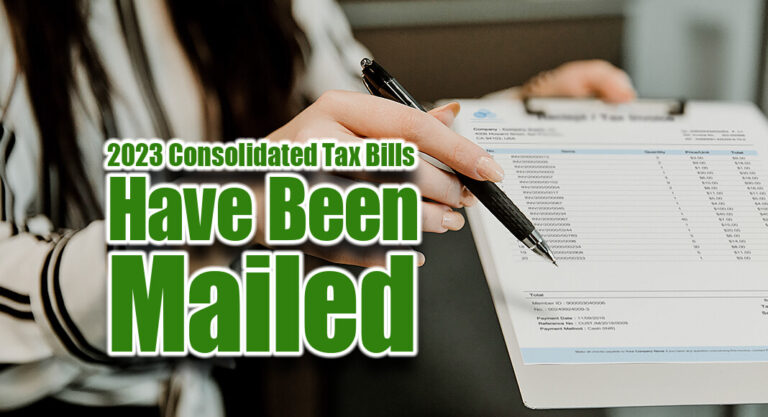 2023 Consolidated Tax Bills Have Been Mailed