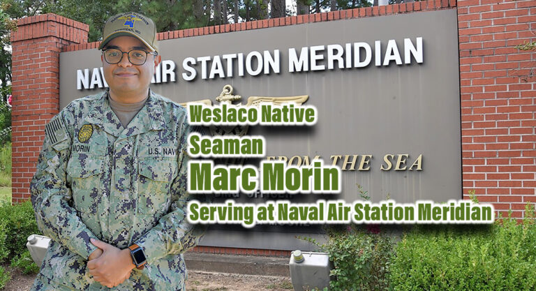 Weslaco Native Serves Aboard Naval Air Station Meridian