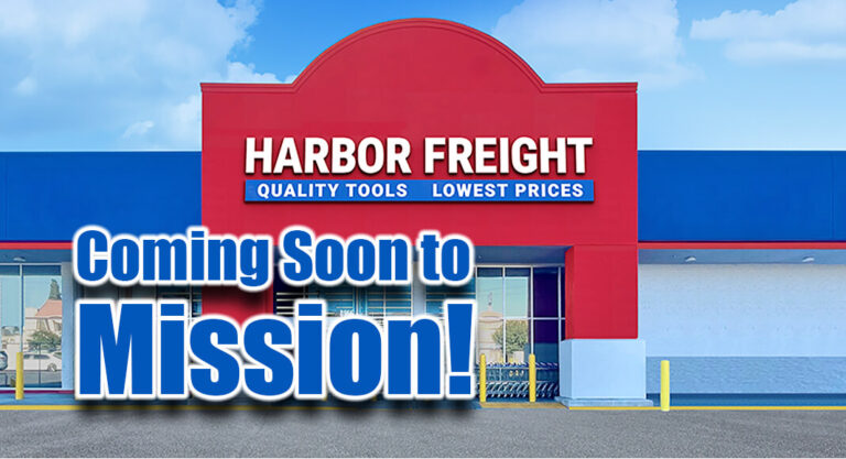 Harbor Freight Tools Coming To Mission Soon!
