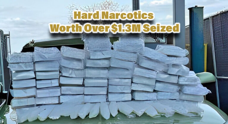 Eagle Pass CBP officers seize hard narcotics worth over $1.3M