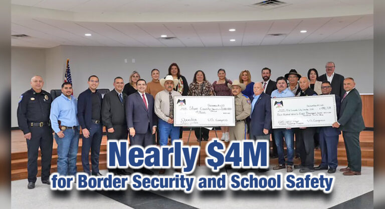 Nearly $4M for Border Security & School Safety in Starr County