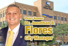 City of Pharr Names Dr. Jonathan B. Flores as City Manager