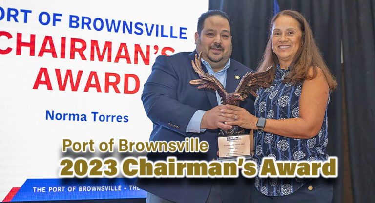 Port of Brownsville Recognizes Norma Torres with 2023 Chairman’s Award