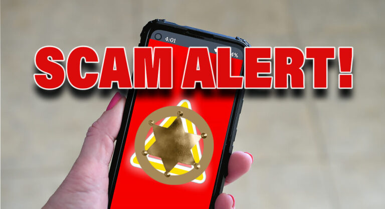 SCAM ALERT: Scammers Representing Themselves as Law Enforcement
