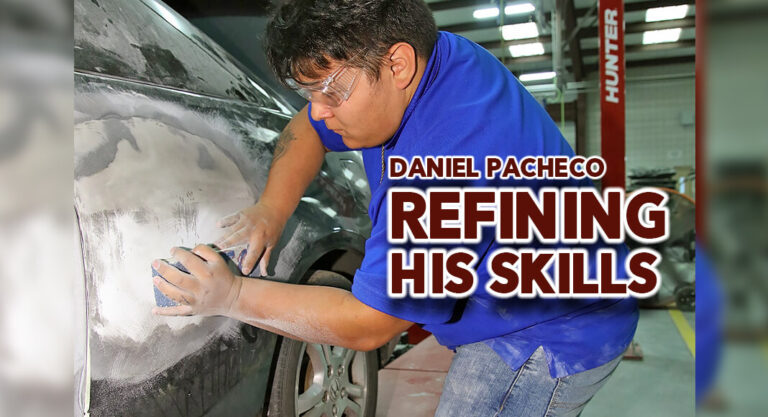 TSTC Auto Collision Student Enhances Knowledge 